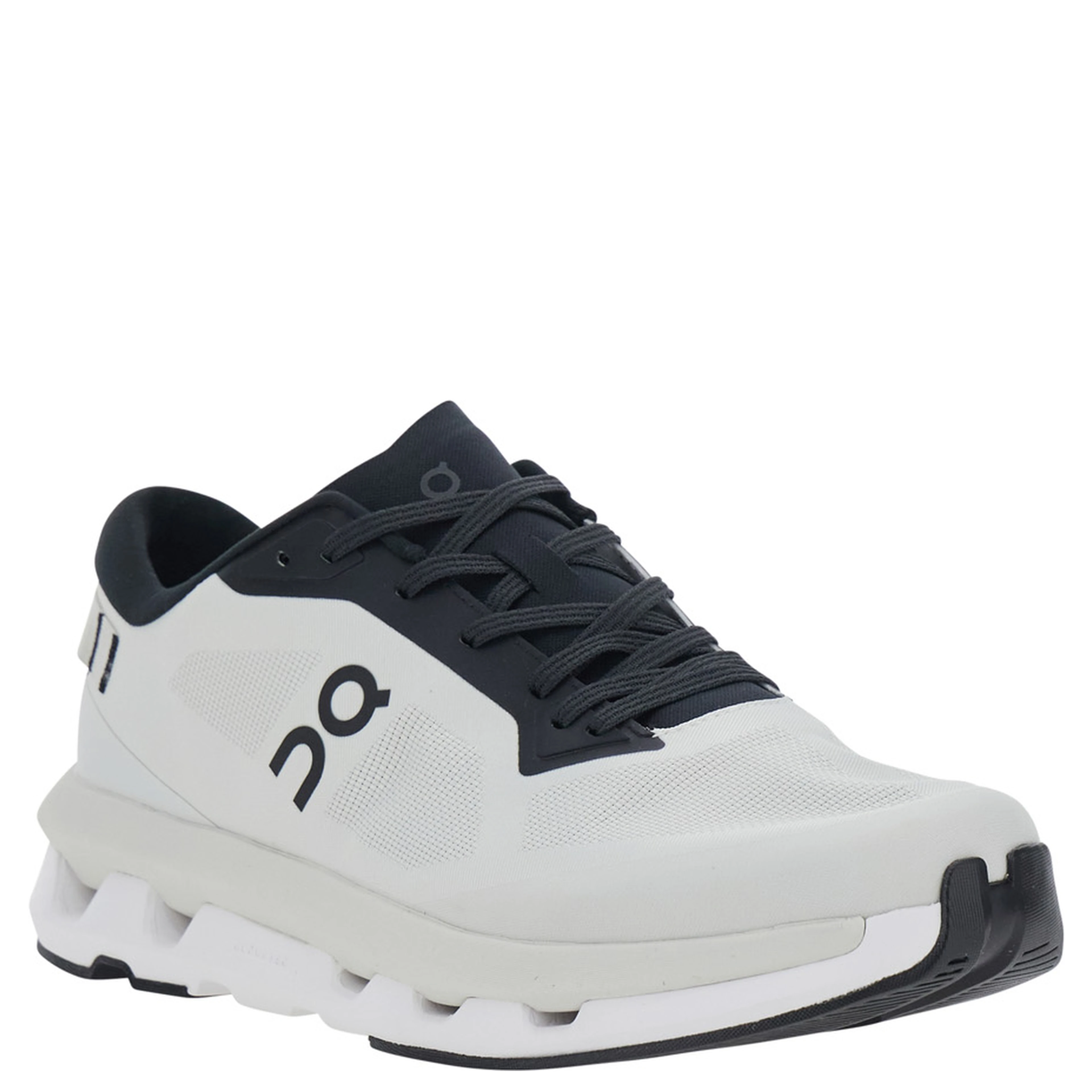 Cloudzone White Sneakers with contrasting inserts and logo on the side in tech fabric for men