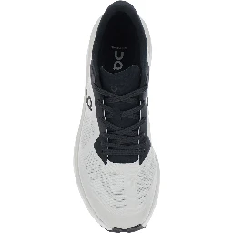 Cloudzone White Sneakers with contrasting inserts and logo on the side in tech fabric for men