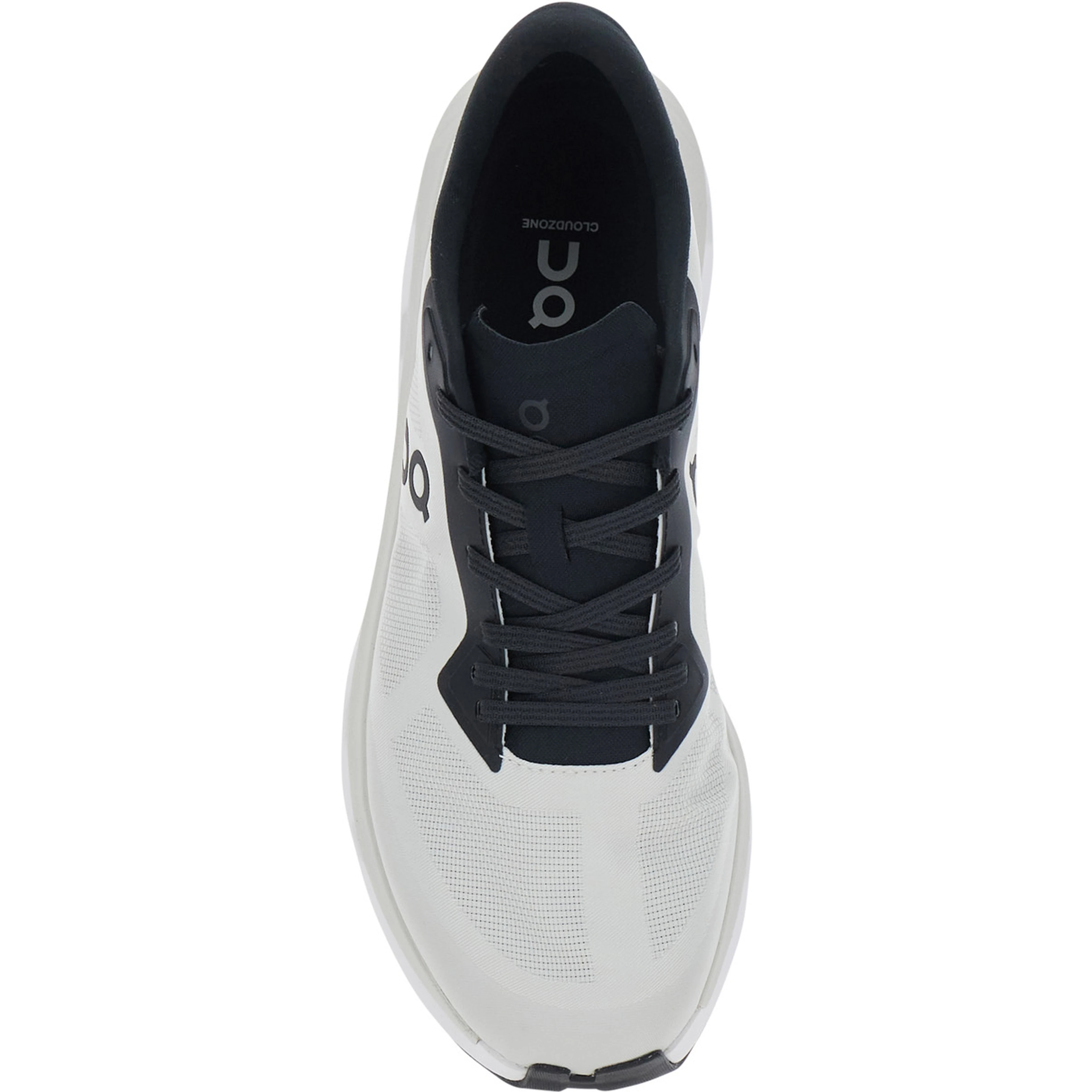 Cloudzone White Sneakers with contrasting inserts and logo on the side in tech fabric for men