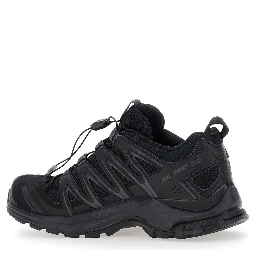 Xa Pro 3D Black Sneakers with Logo Patch on the Side and Panelled Design in Tech fabric Unisex