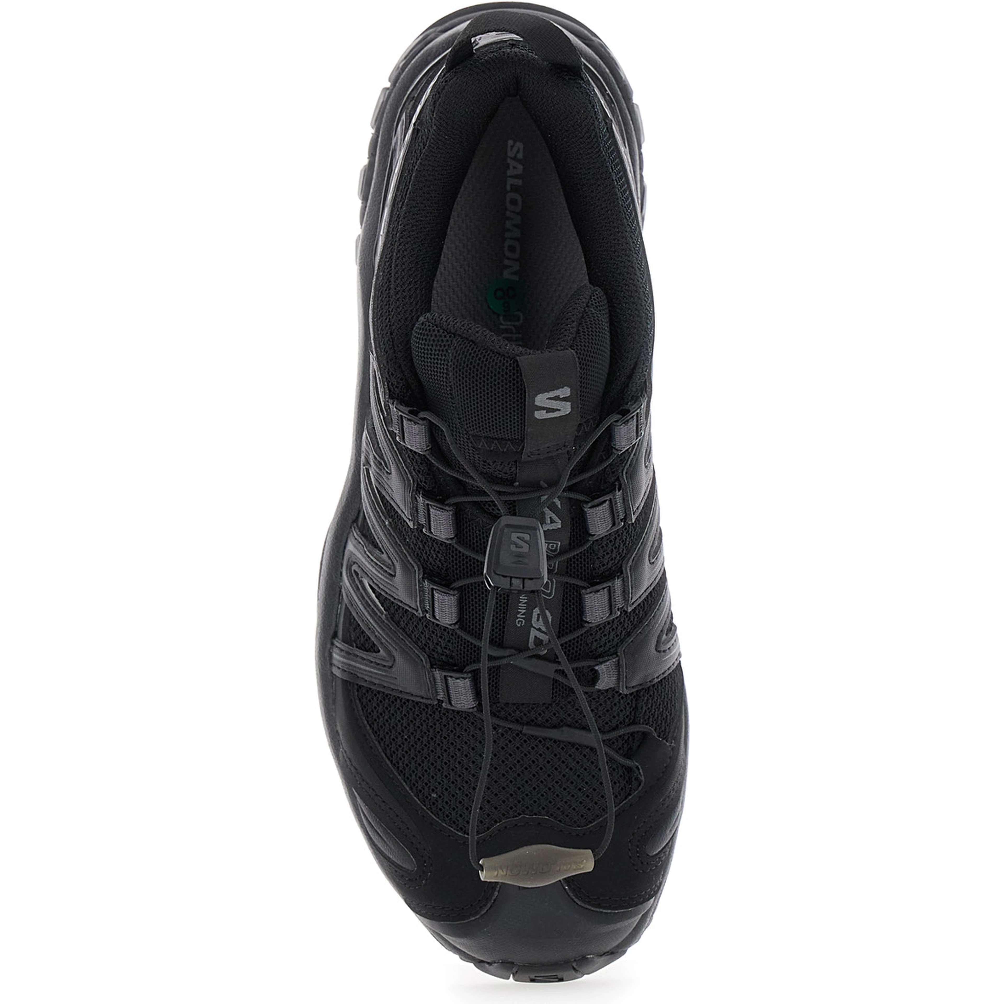 Xa Pro 3D Black Sneakers with Logo Patch on the Side and Panelled Design in Tech fabric Unisex