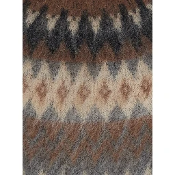 MSTGLASSA Sweater characterized by a crew neck and long sleeves in brown for women