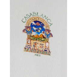 Classic T-shirt with an essential line and in white Fabric unisex