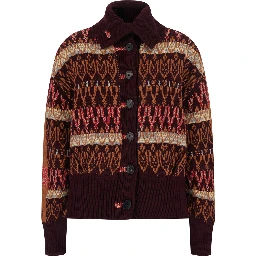 TEDA Cardigan with long sleeves in Tech Fabric multicolor unisex