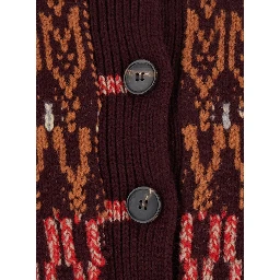TEDA Cardigan with long sleeves in Tech Fabric multicolor unisex
