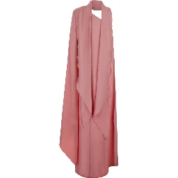 Long Maxi dress in fabric and pink for women
