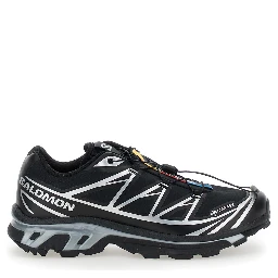 Sneakers XT-6 S/Lab with Drawstring in Mesh and Tech Fabric Black