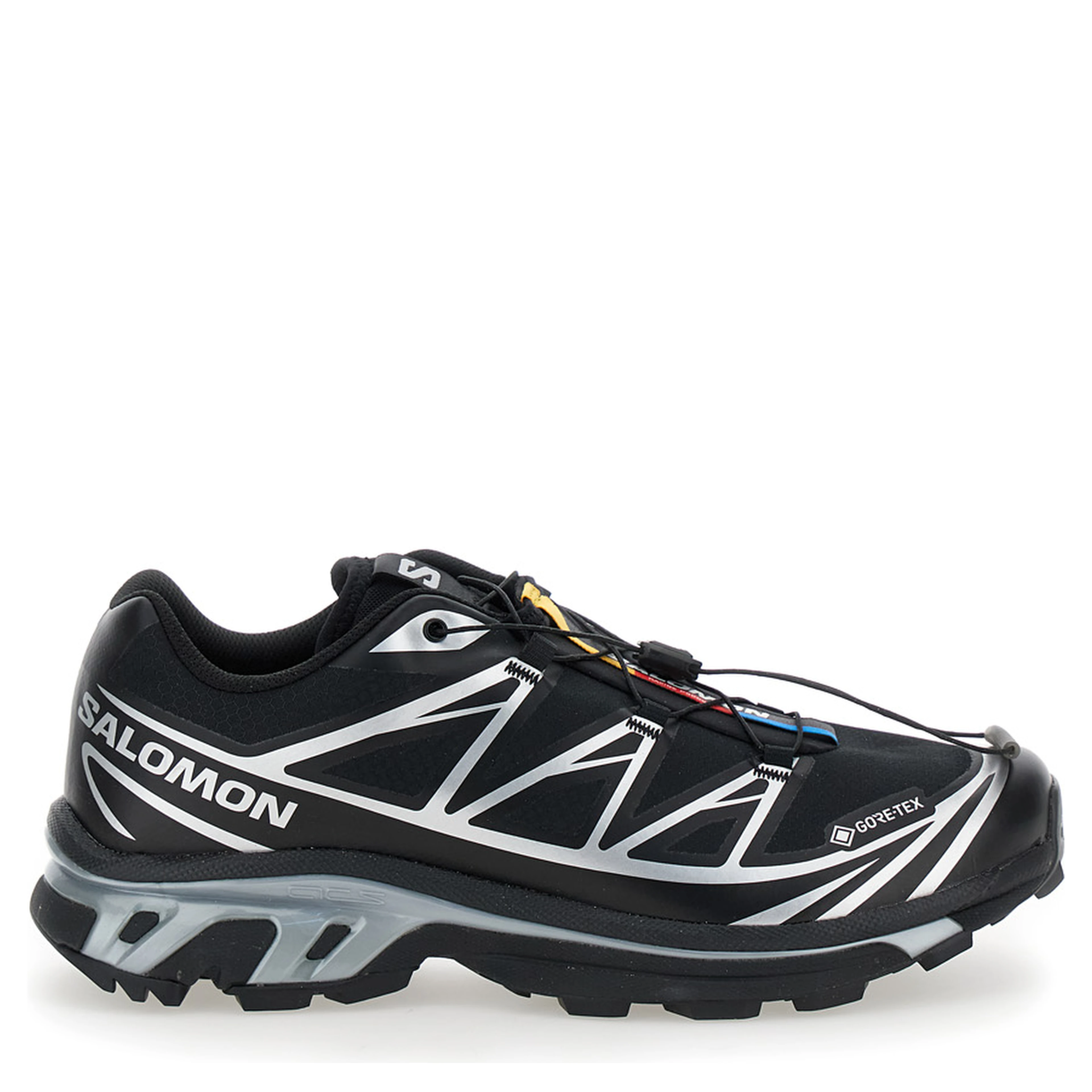 Sneakers XT-6 S/Lab with Drawstring in Mesh and Tech Fabric Black