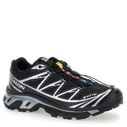 Sneakers XT-6 S/Lab with Drawstring in Mesh and Tech Fabric Black
