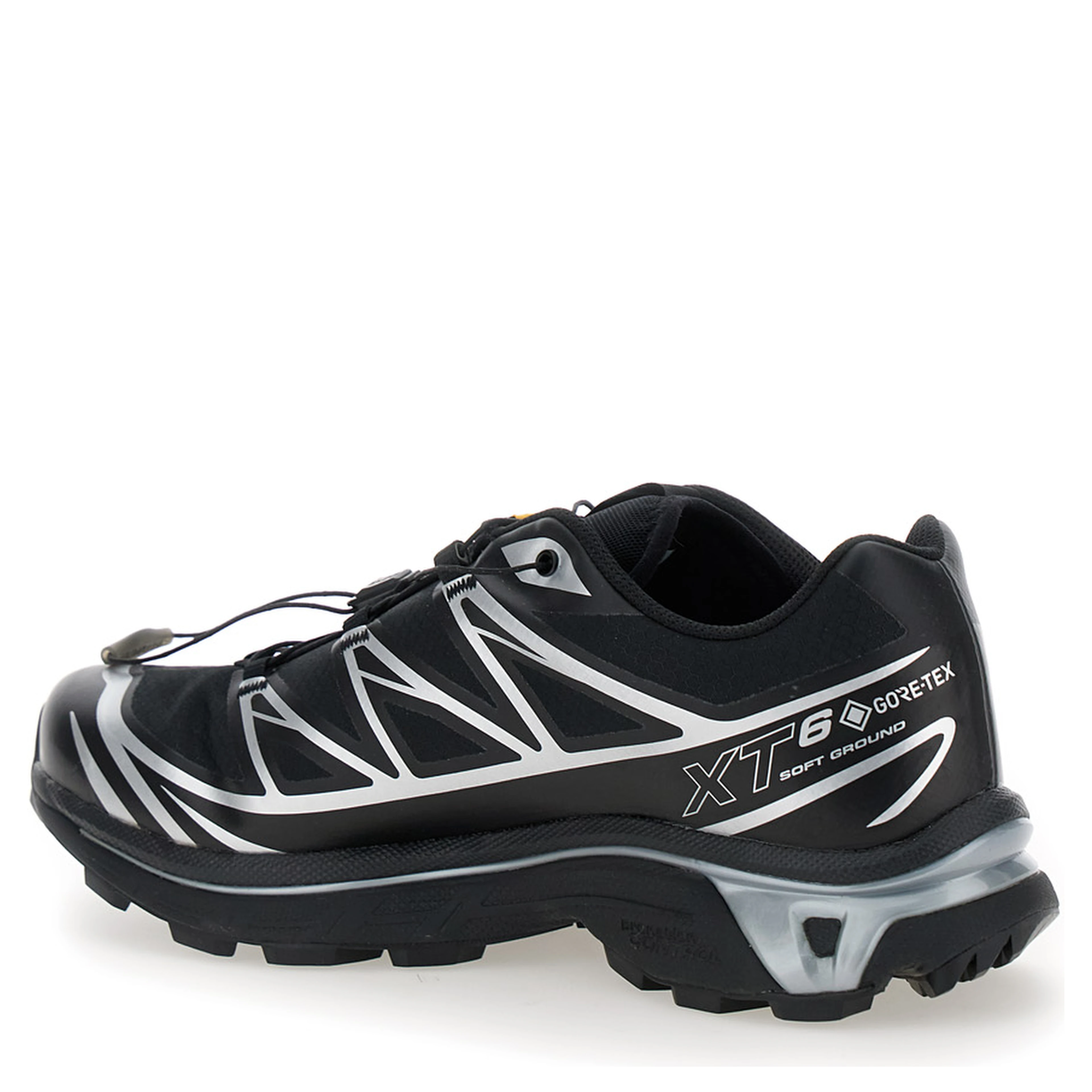 Sneakers XT-6 S/Lab with Drawstring in Mesh and Tech Fabric Black