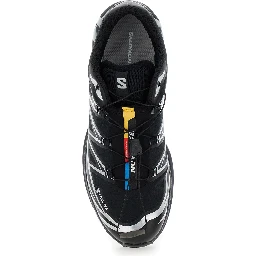 Sneakers XT-6 S/Lab with Drawstring in Mesh and Tech Fabric Black