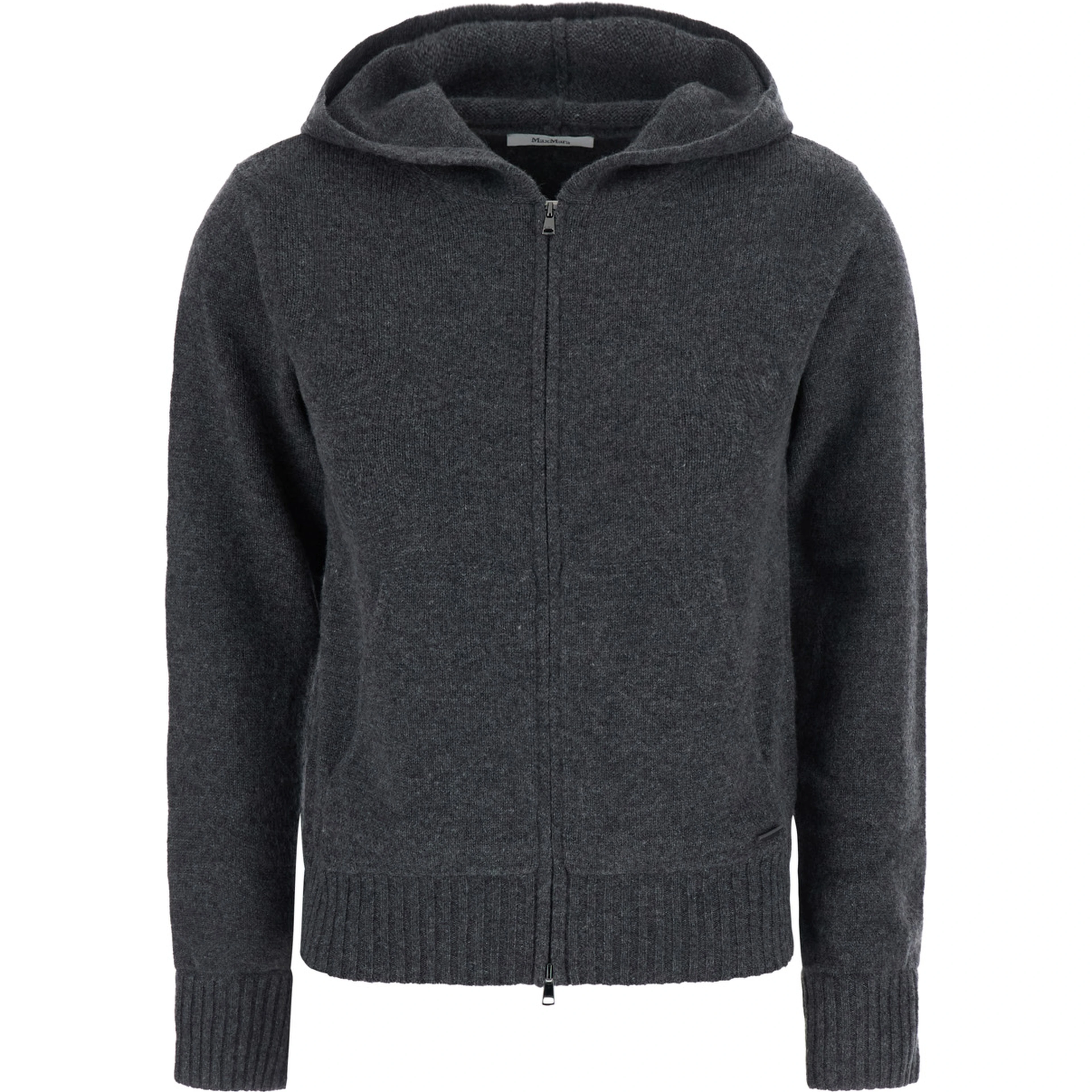 MAX MARA MXMPRIMO grey fabric sweatshirt for men