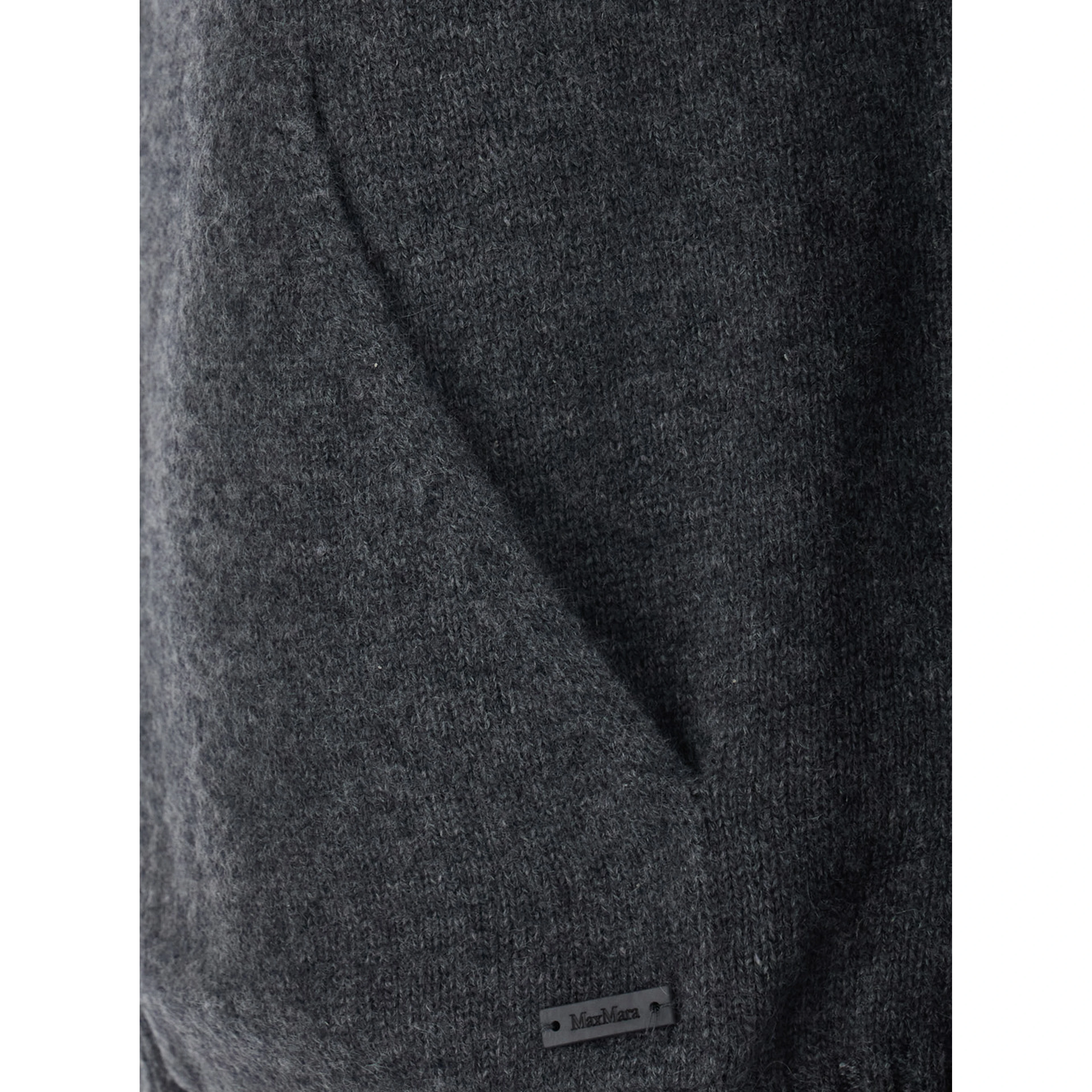 MAX MARA MXMPRIMO grey fabric sweatshirt for men