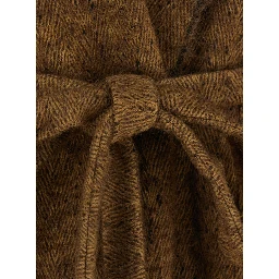 Jacket UMA WANG KOBINA JKT in virgin wool alpaca cotton and Tech Fabric brown