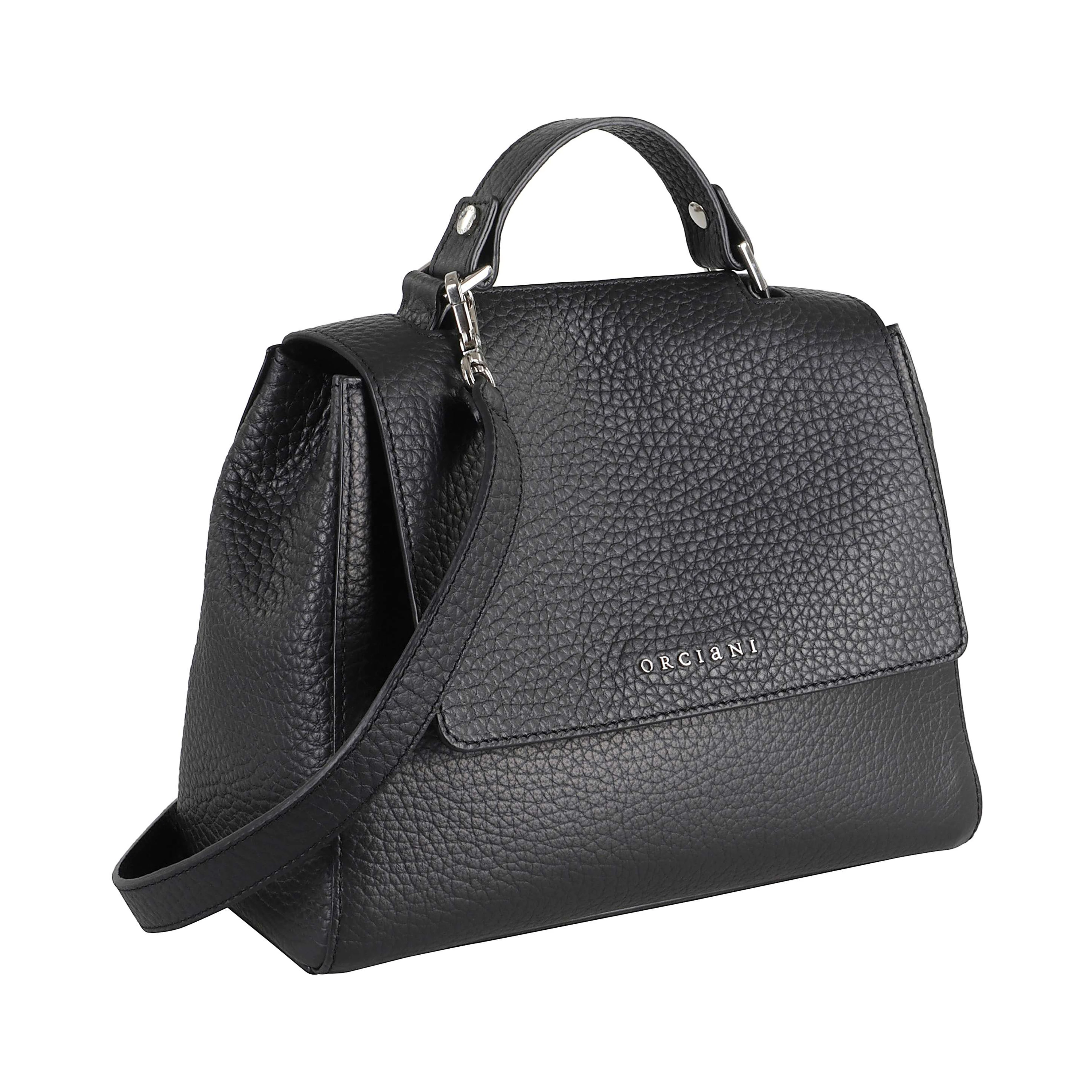 BORSA SVEVA SOFT PICCOLA A MANO IN PELLE