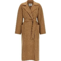 Beige Camel Hair  Coat