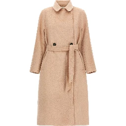 Multicolor Wool Coat