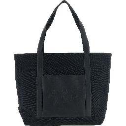 Black Cotton Tote Bag