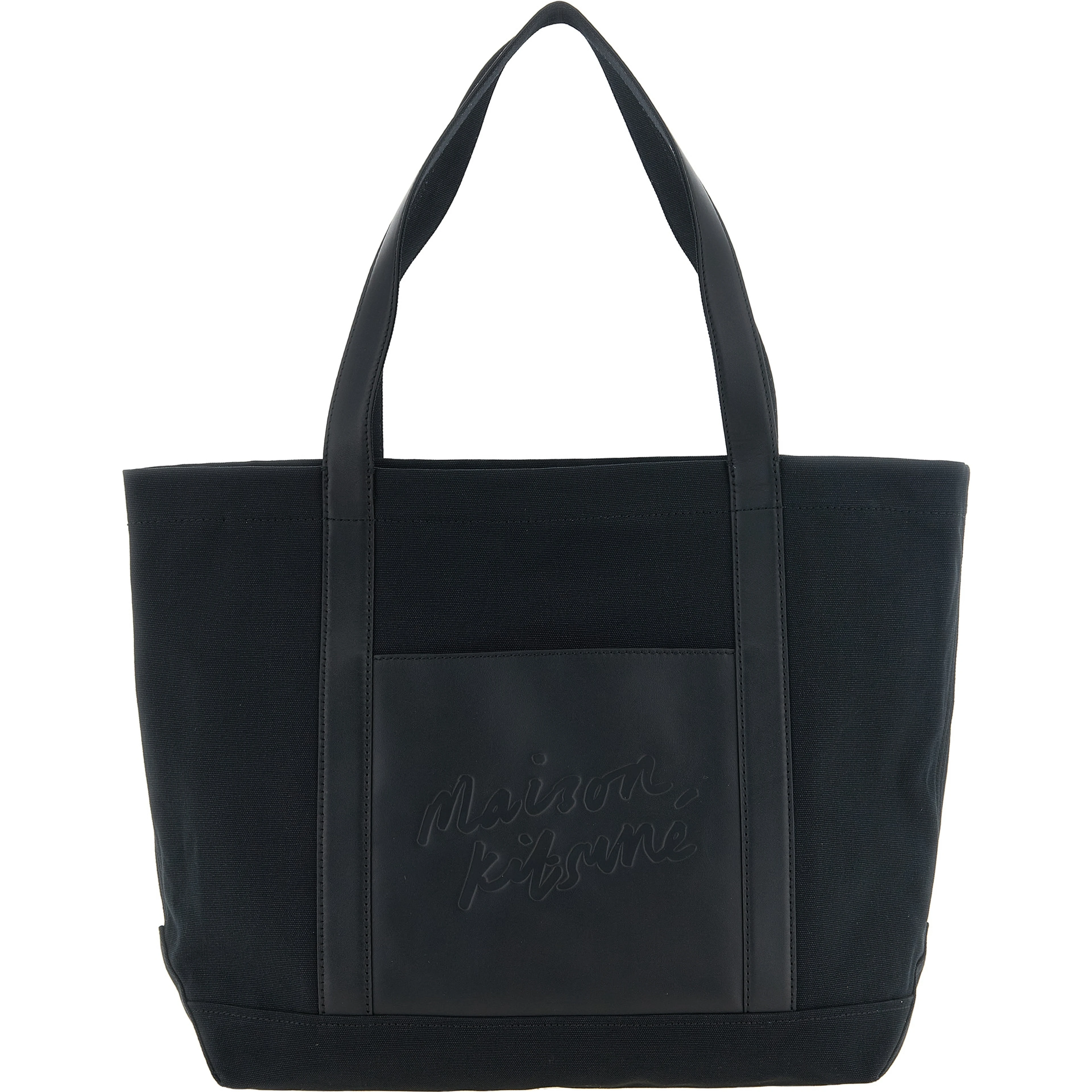 Black Cotton Tote Bag