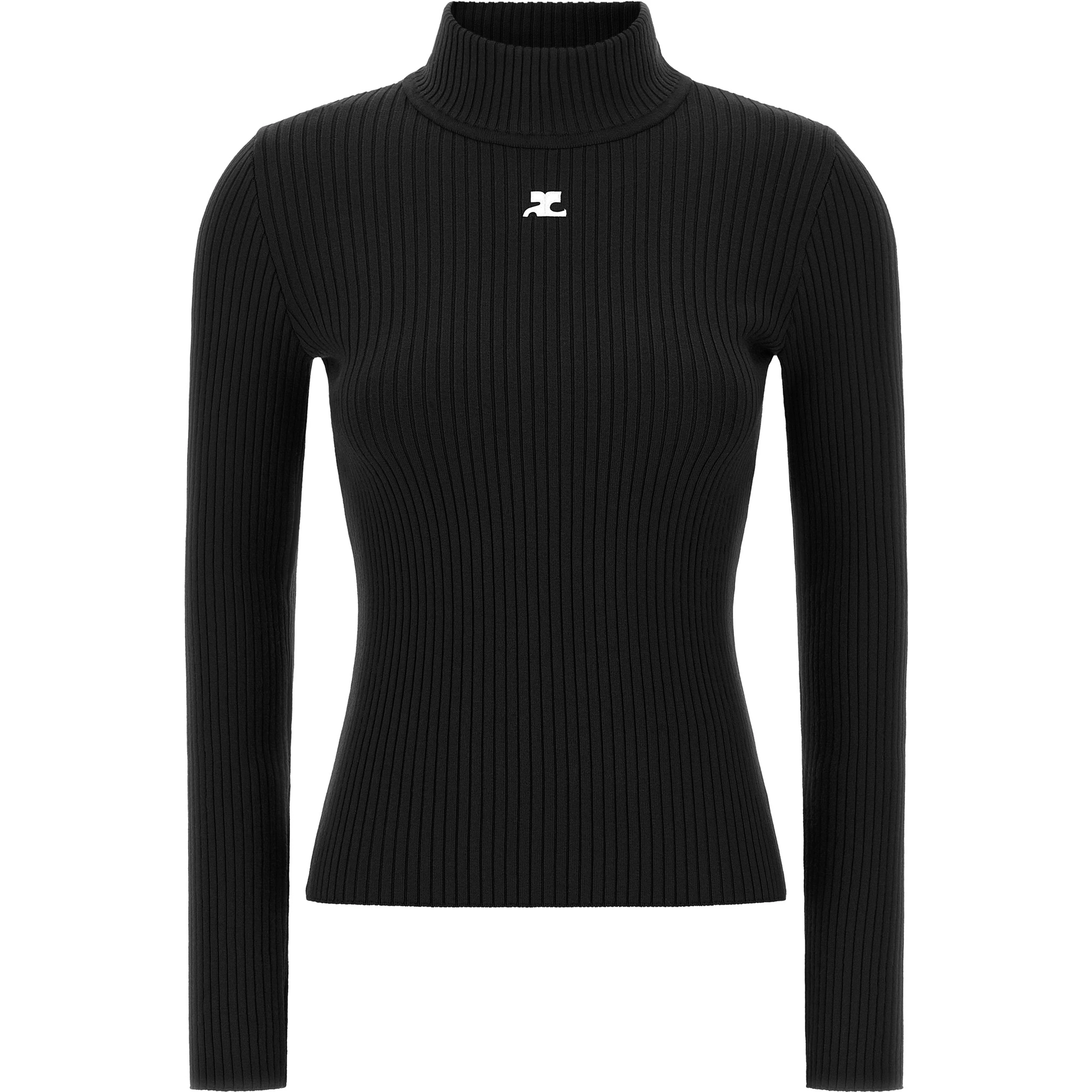 Black Viscose Cardigan