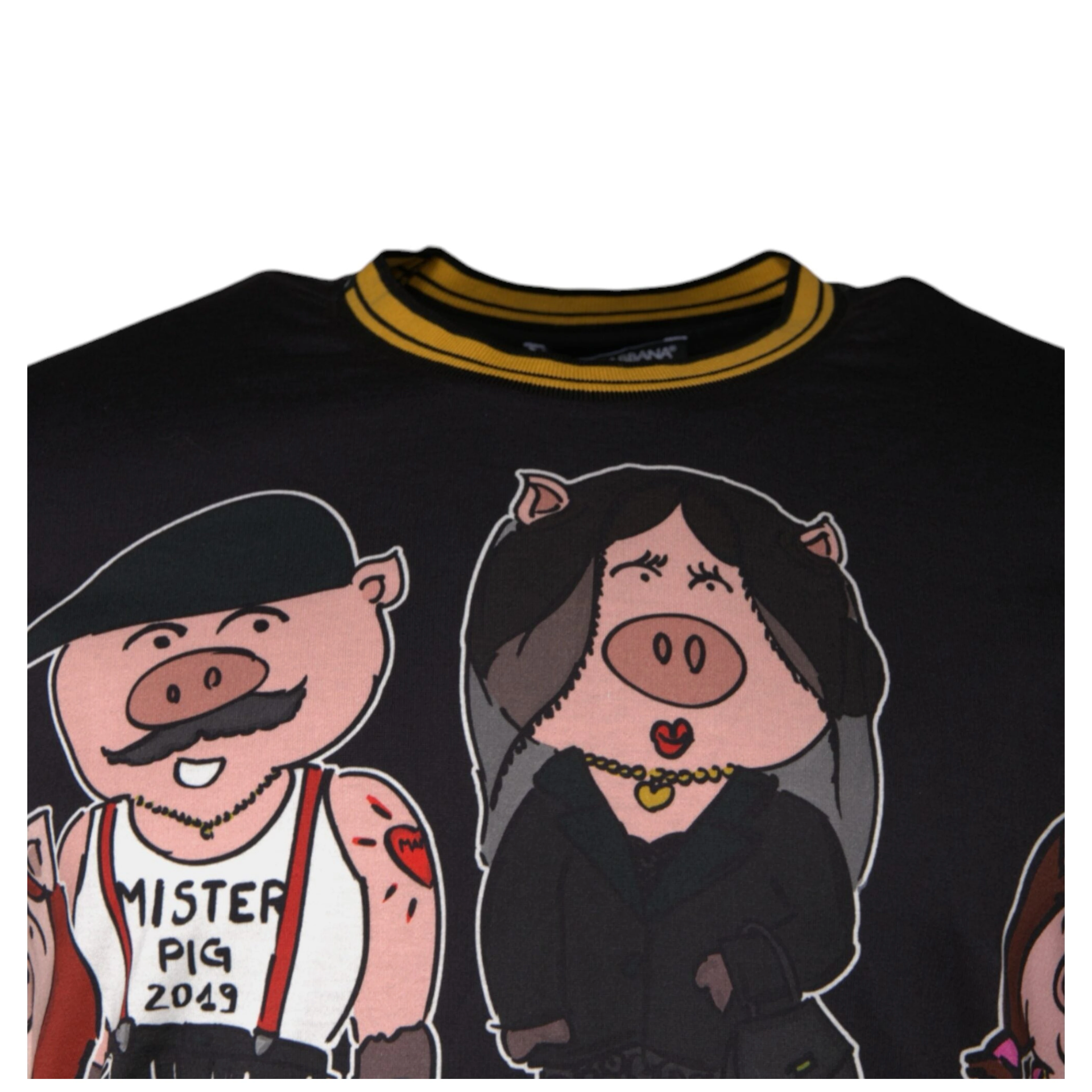 Black Cotton T-Shirt