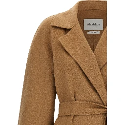 Beige Camel Hair  Coat