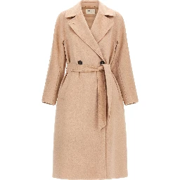 Multicolor Wool Coat