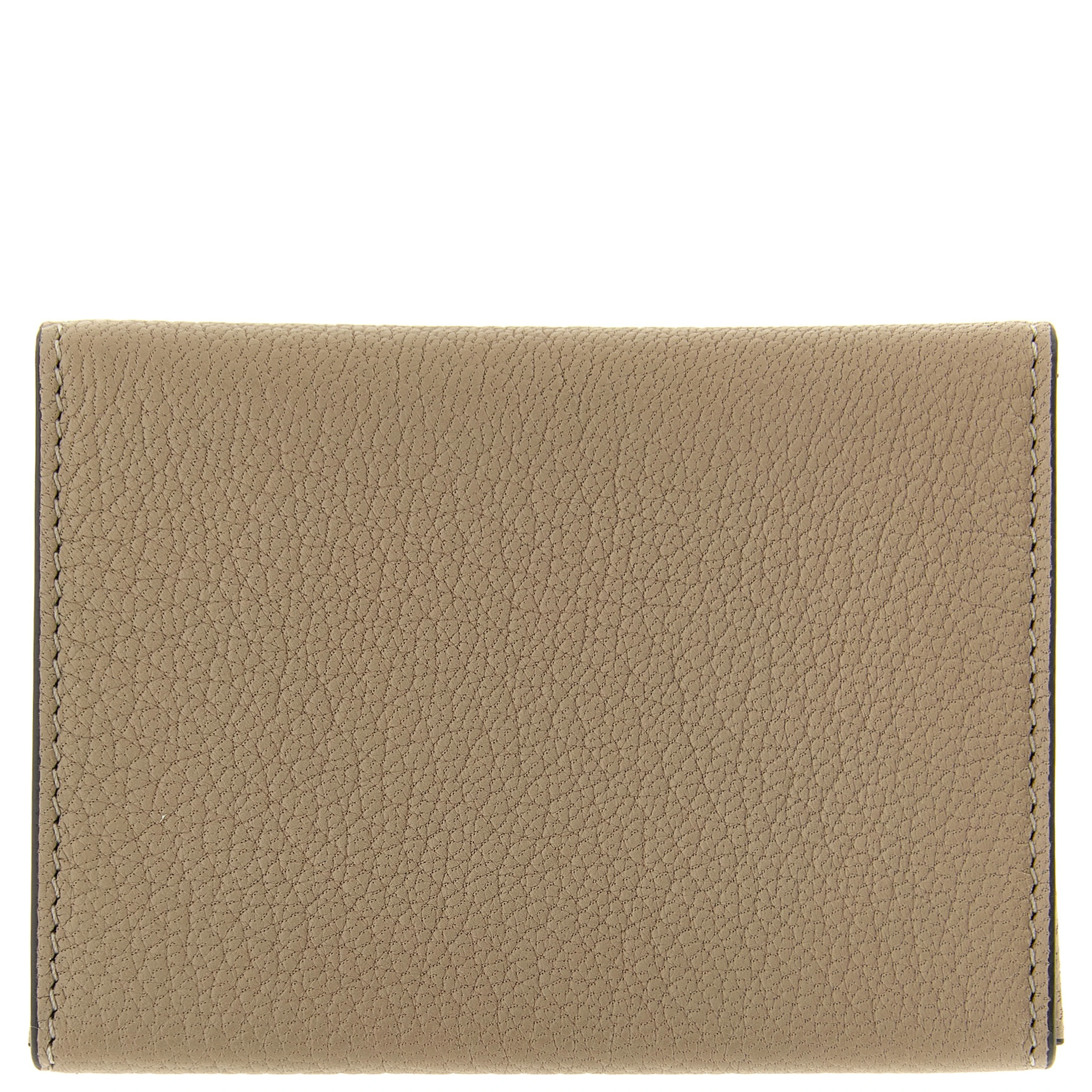 Beige Goatskin Cardholder
