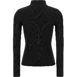 Black Viscose Cardigan