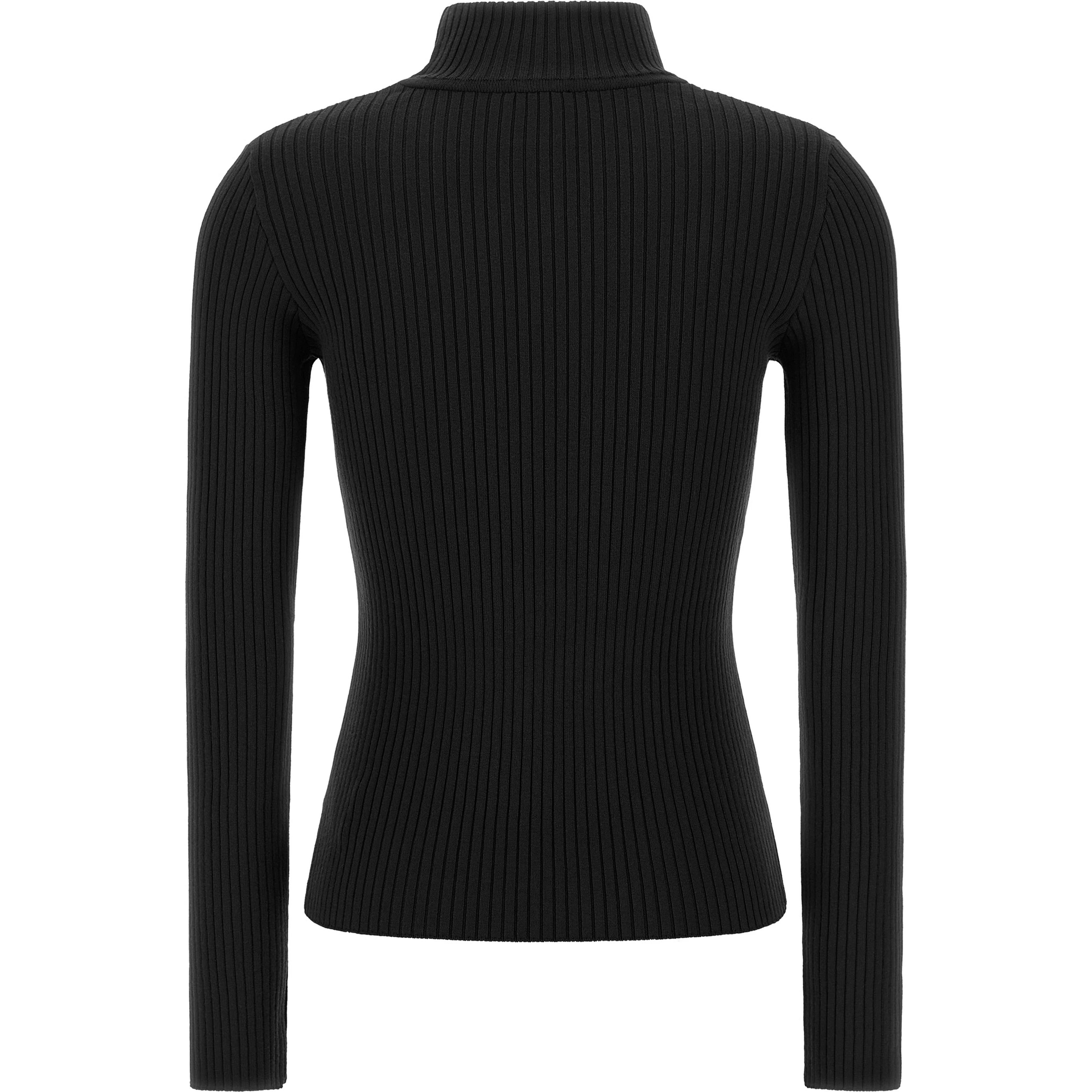 Black Viscose Cardigan