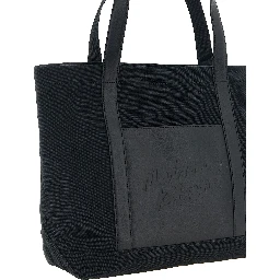 Black Cotton Tote Bag
