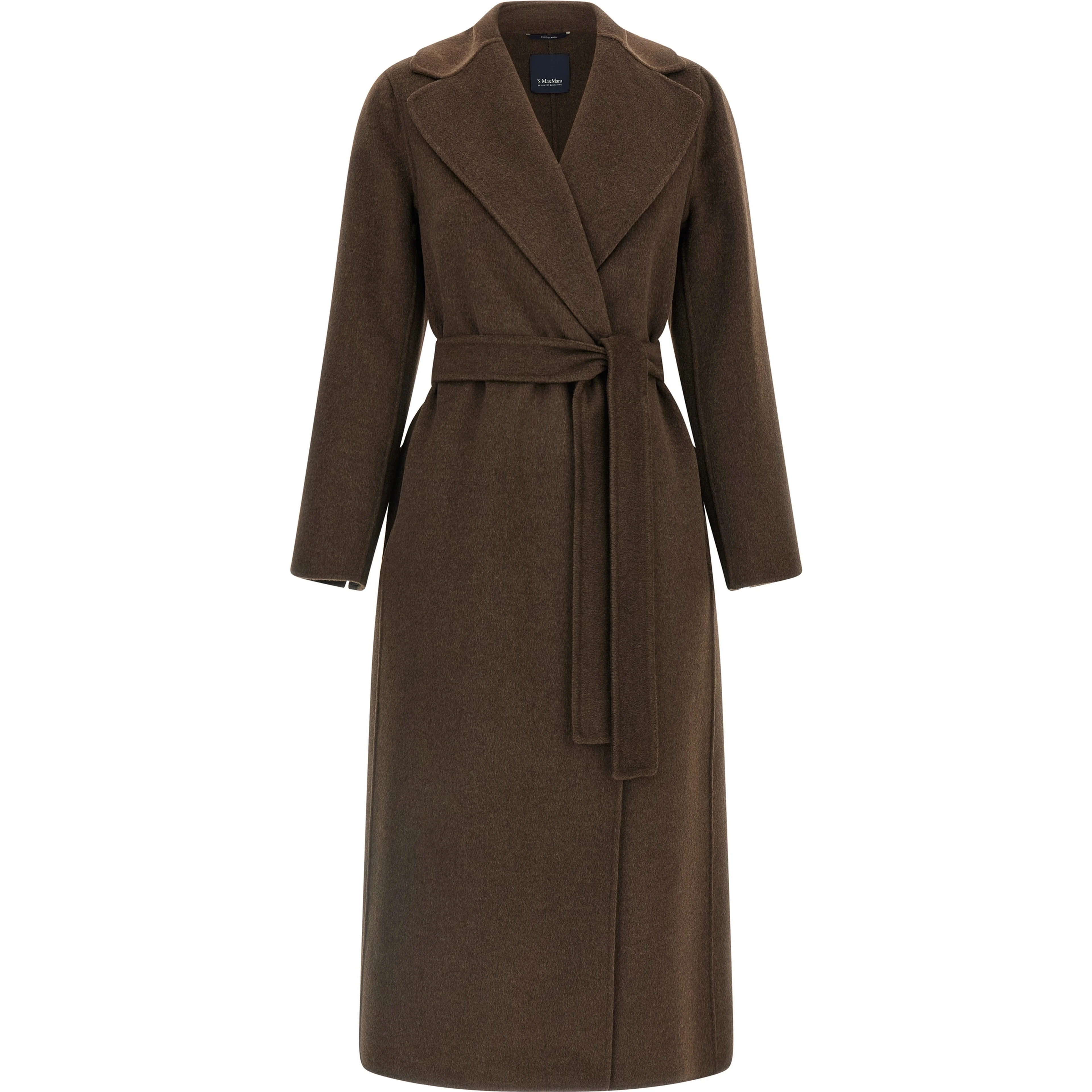 Brown Virgin Wool Coat