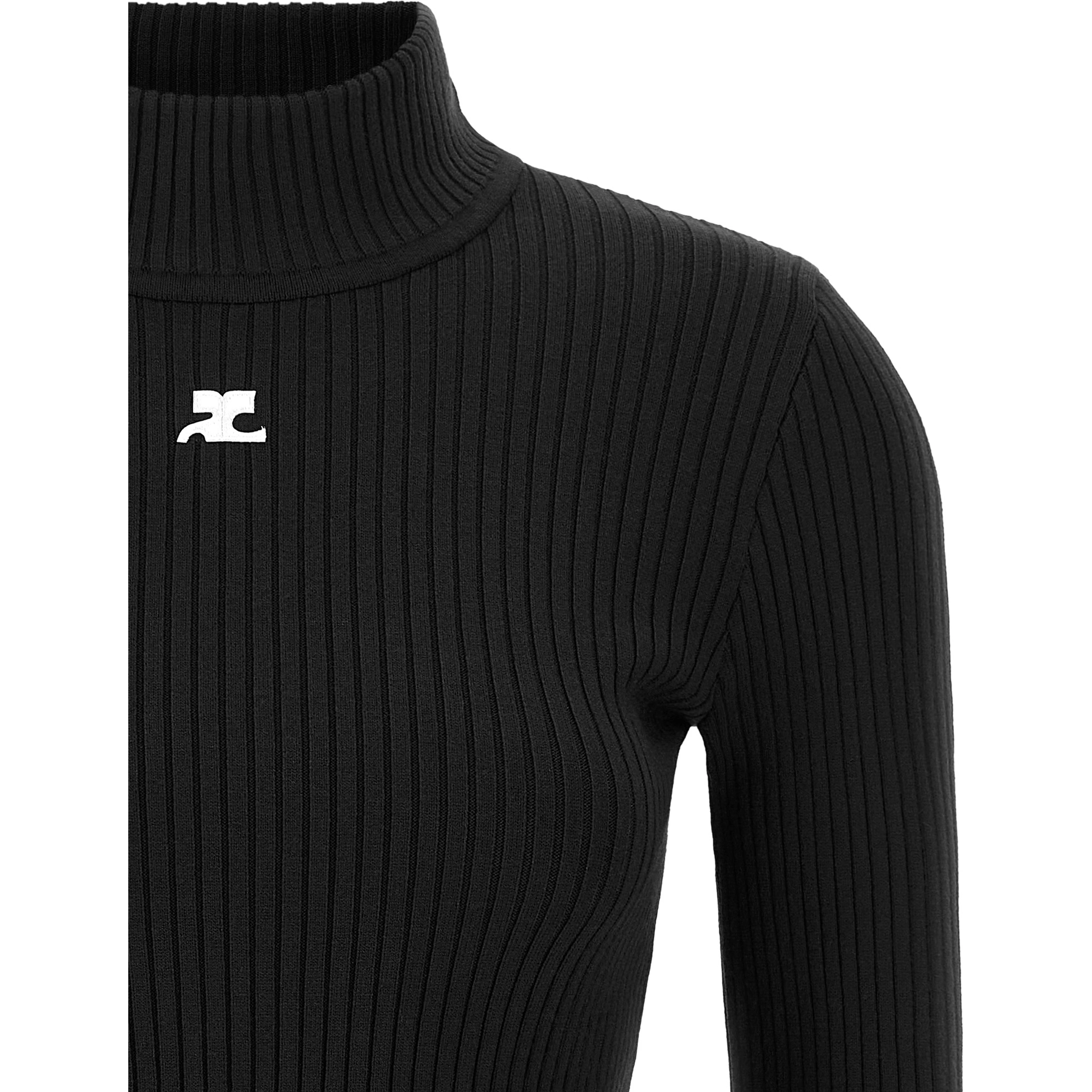 Black Viscose Cardigan
