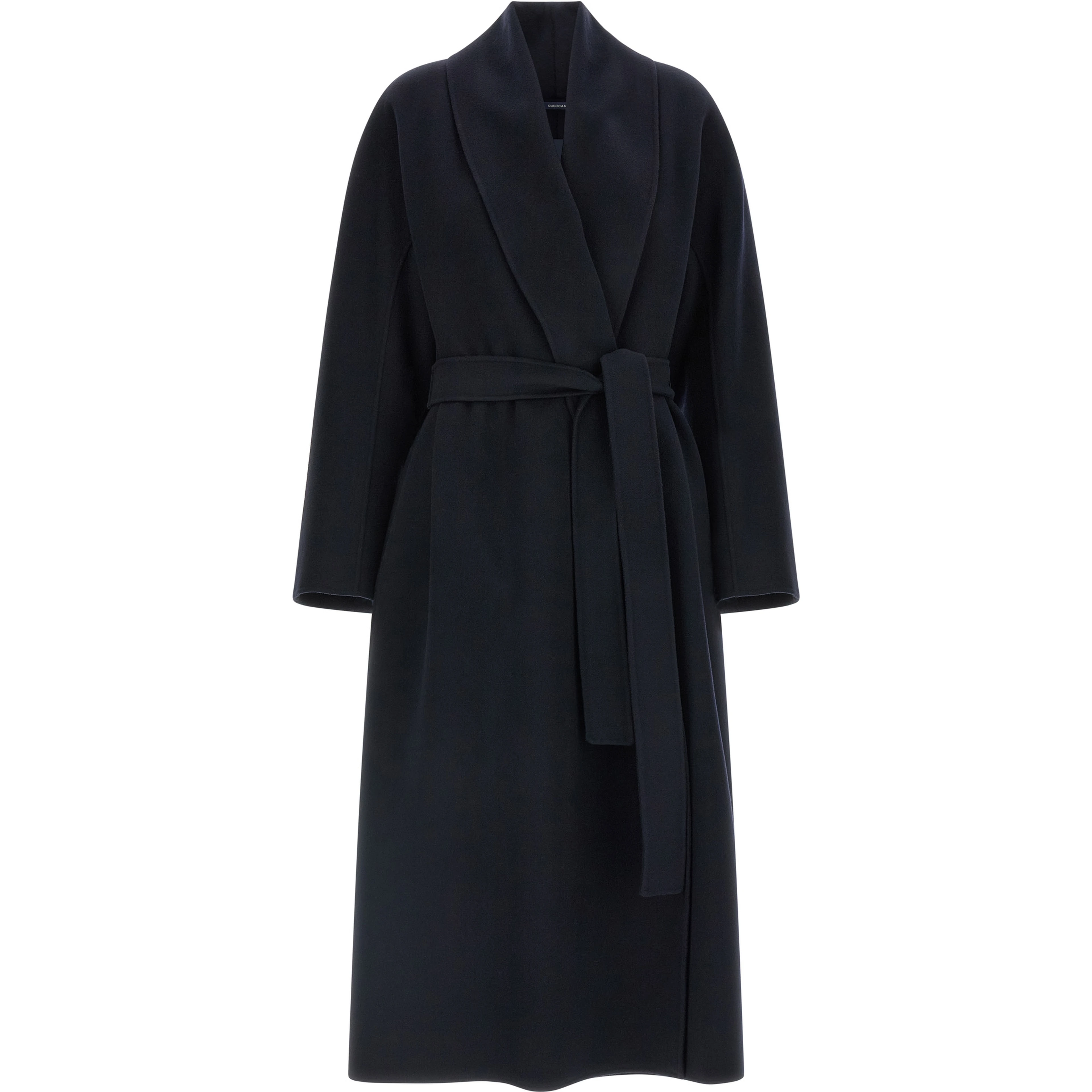 Blue Wool Coat