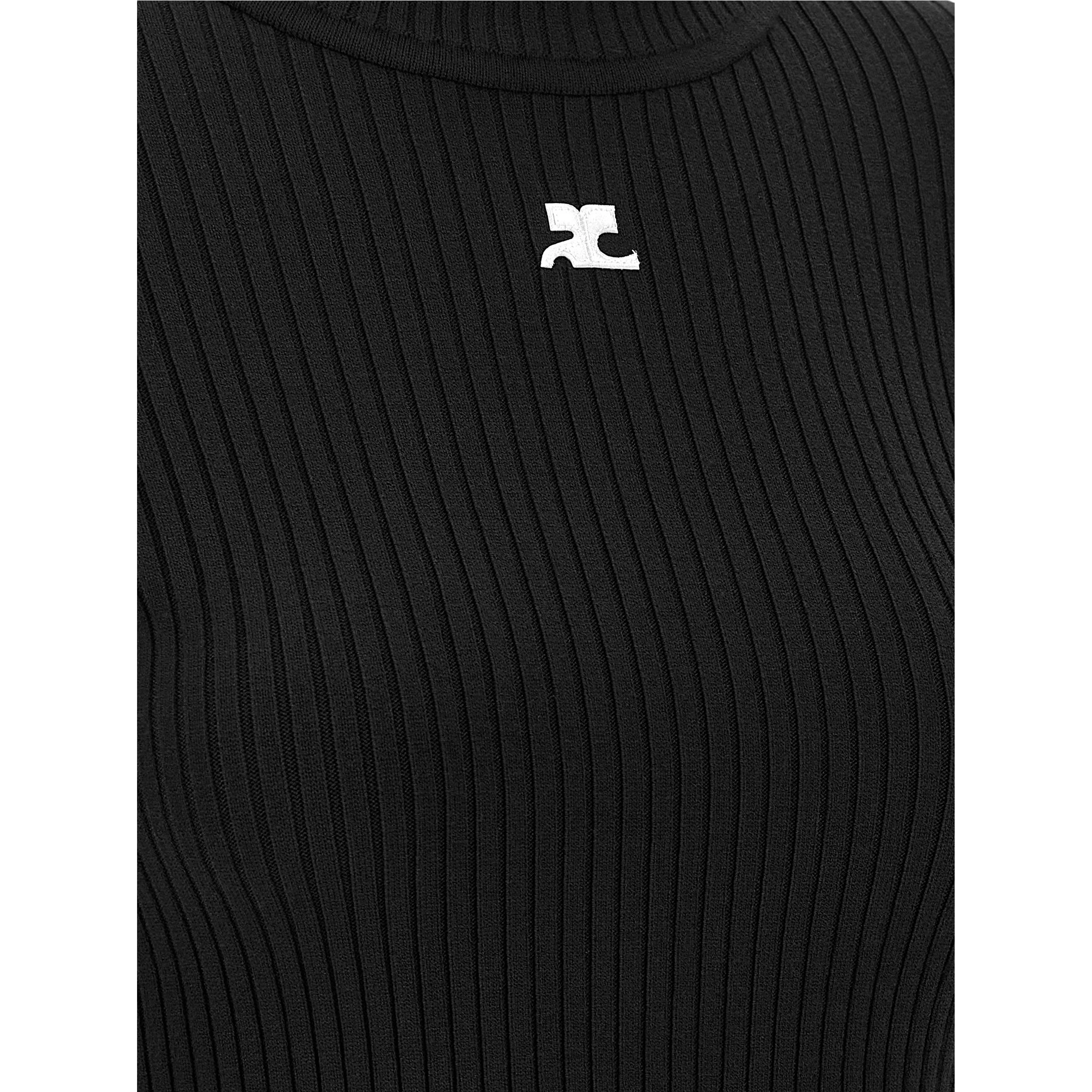 Black Viscose Cardigan