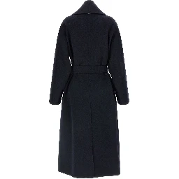 Blue Wool Coat