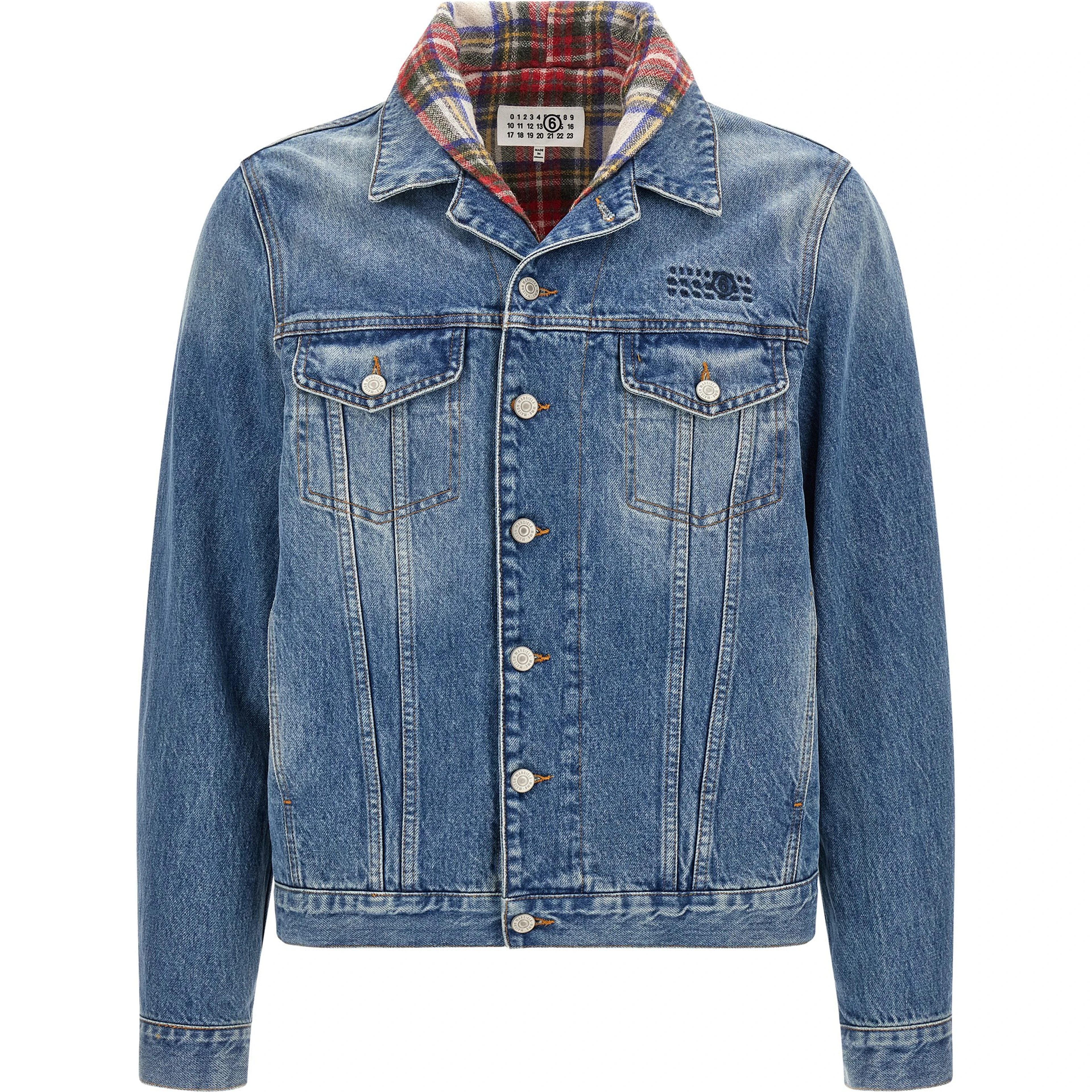 Blue Cotton Denim Jacket