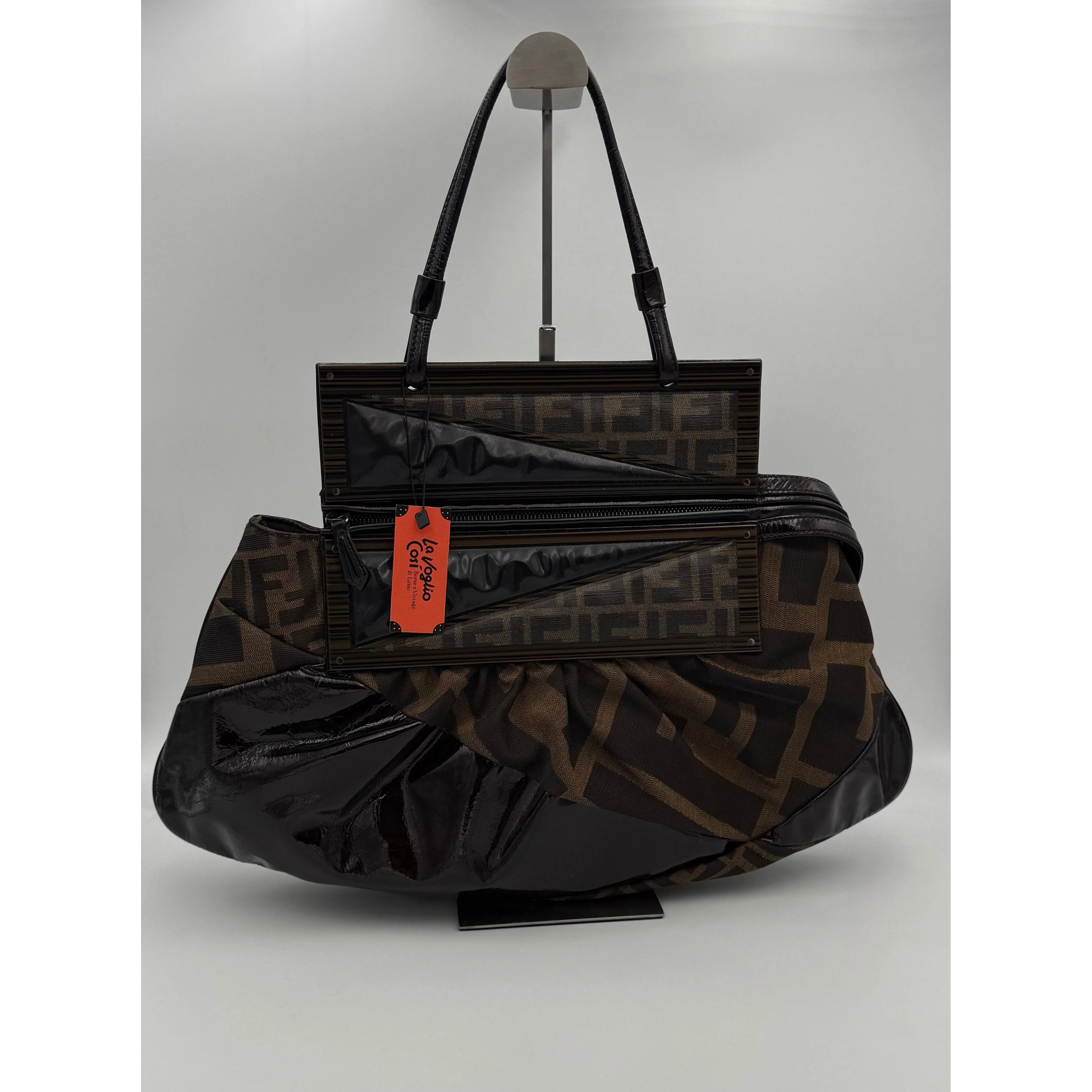 Multicolor Leather Handbag