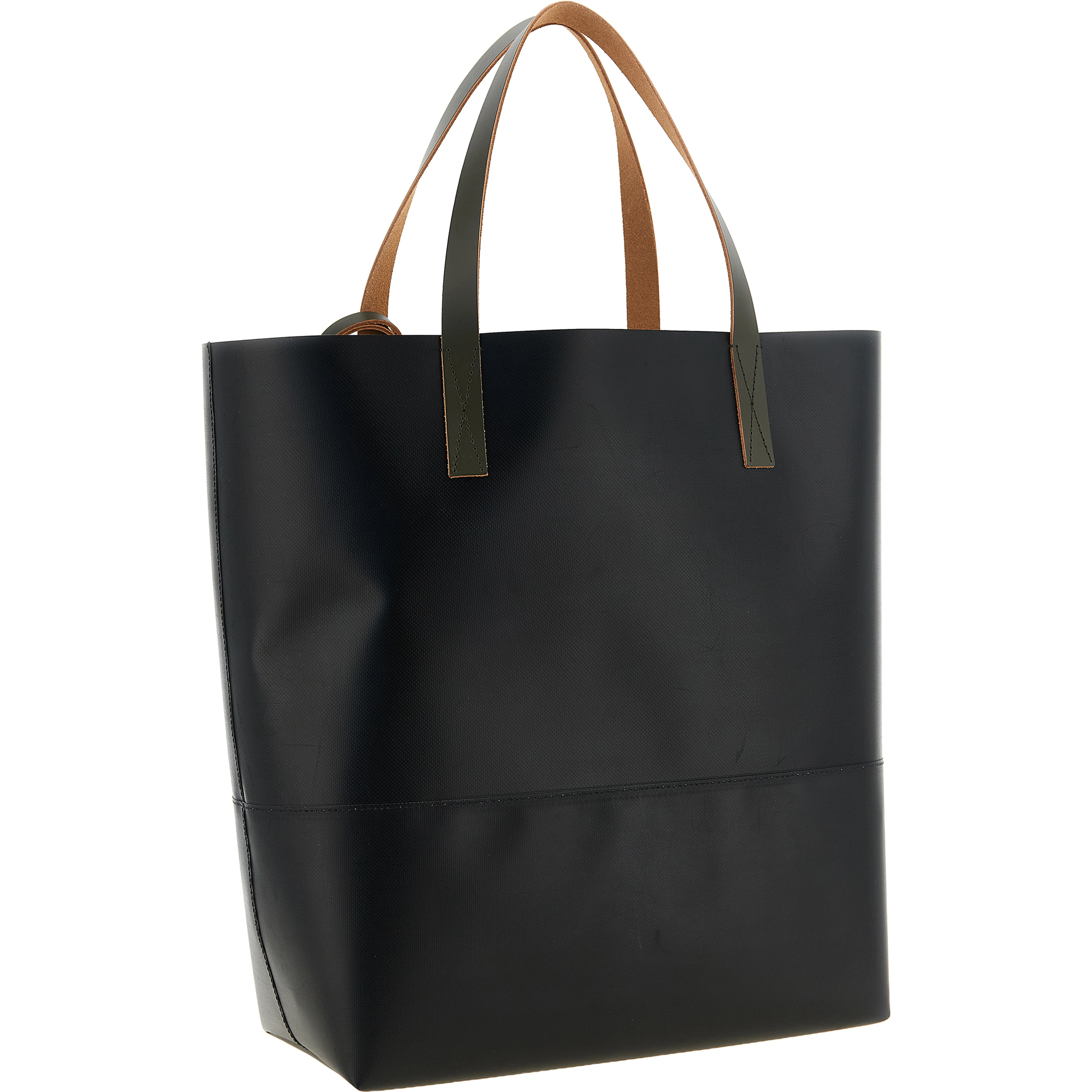 Black Polyester Tote Bag