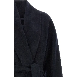 Blue Wool Coat
