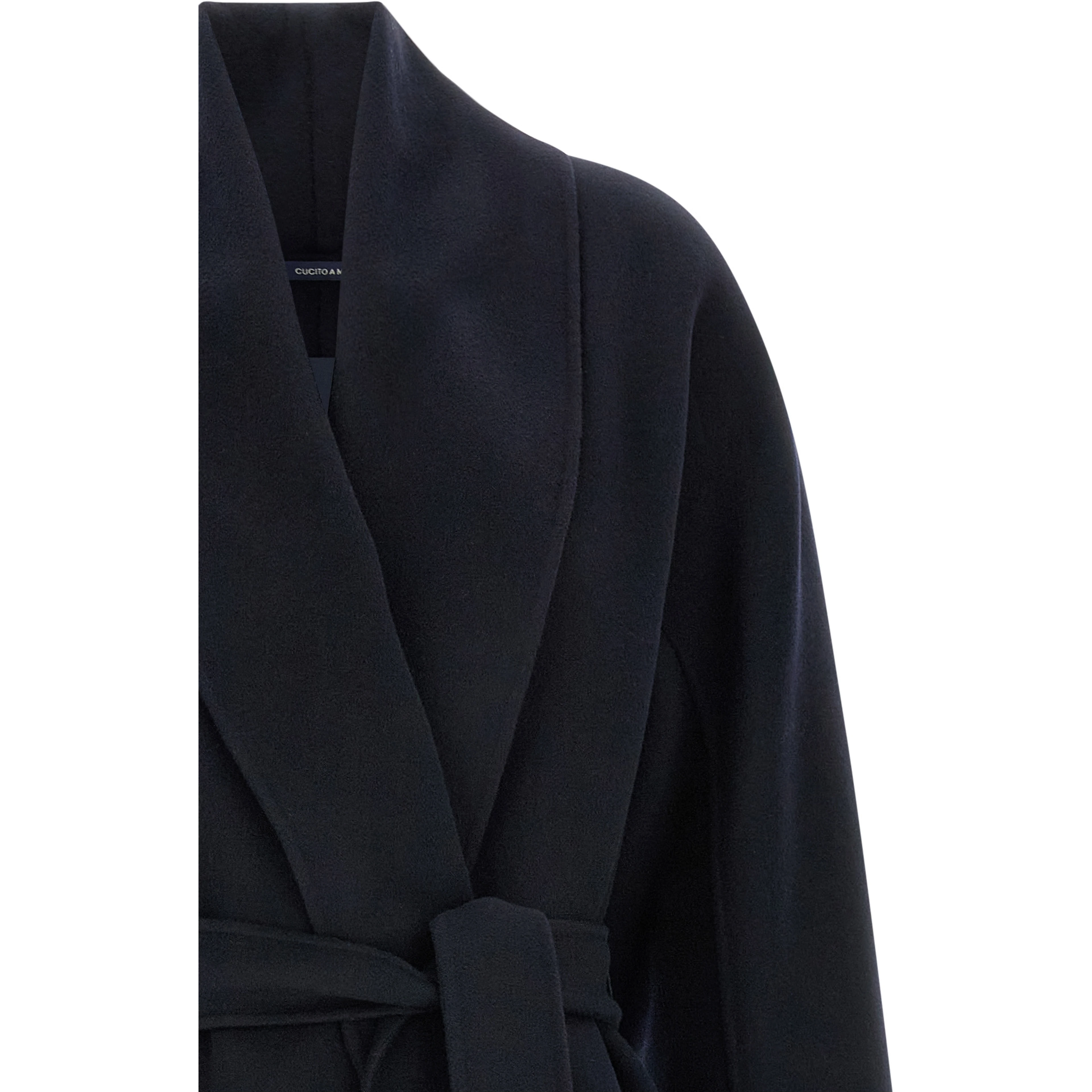 Blue Wool Coat