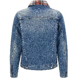 Blue Cotton Denim Jacket