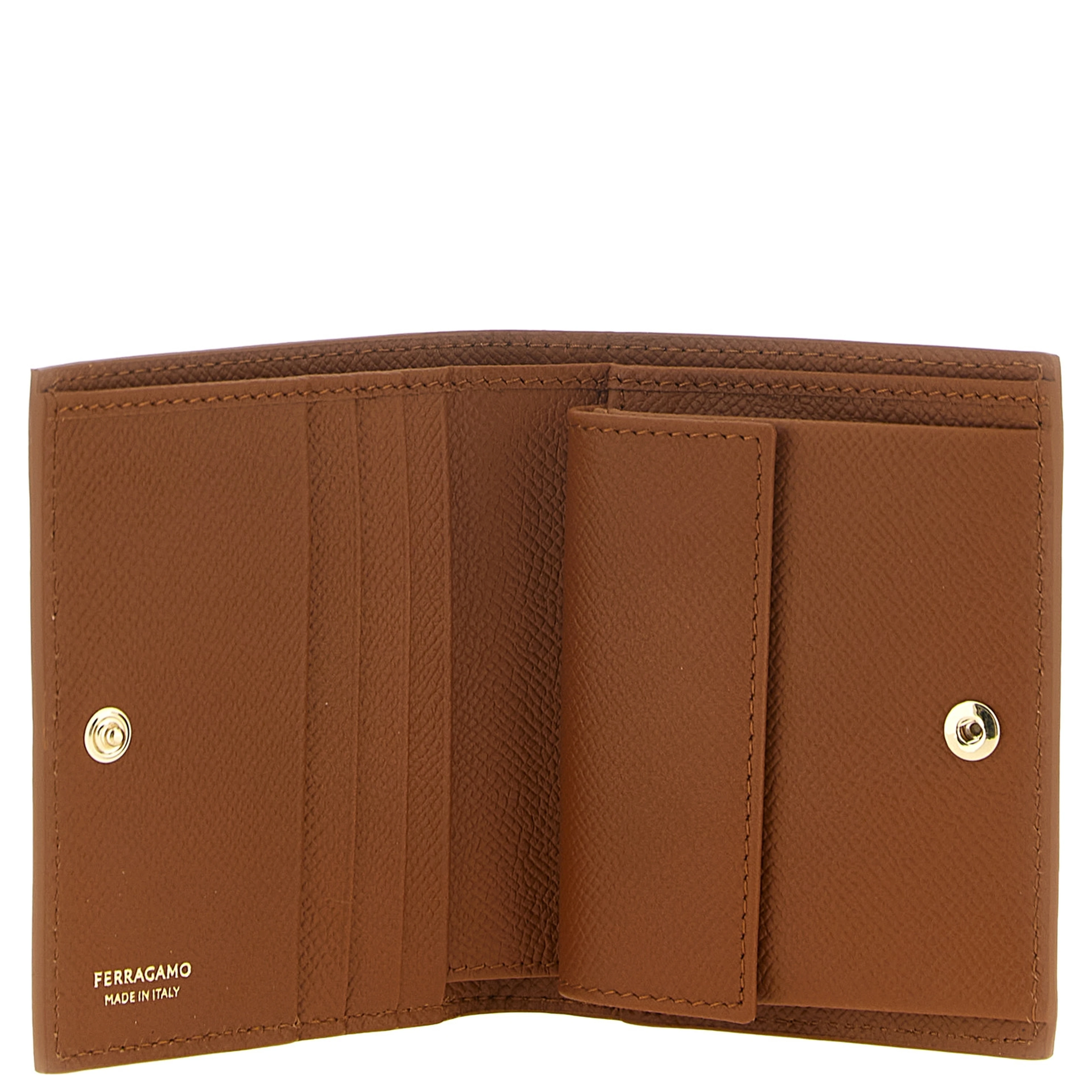 Brown Calfskin Cardholder