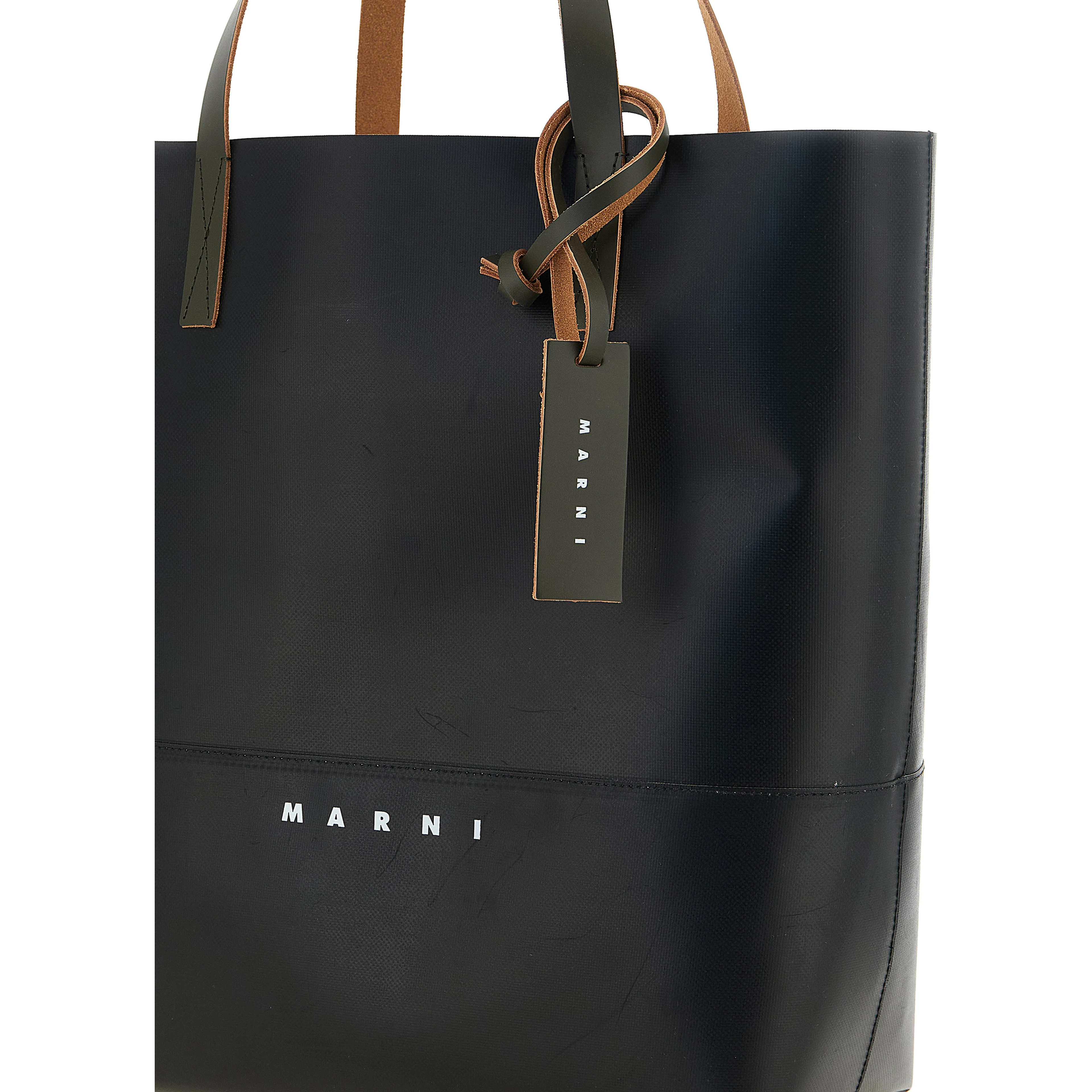 Black Polyester Tote Bag