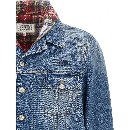 Blue Cotton Denim Jacket