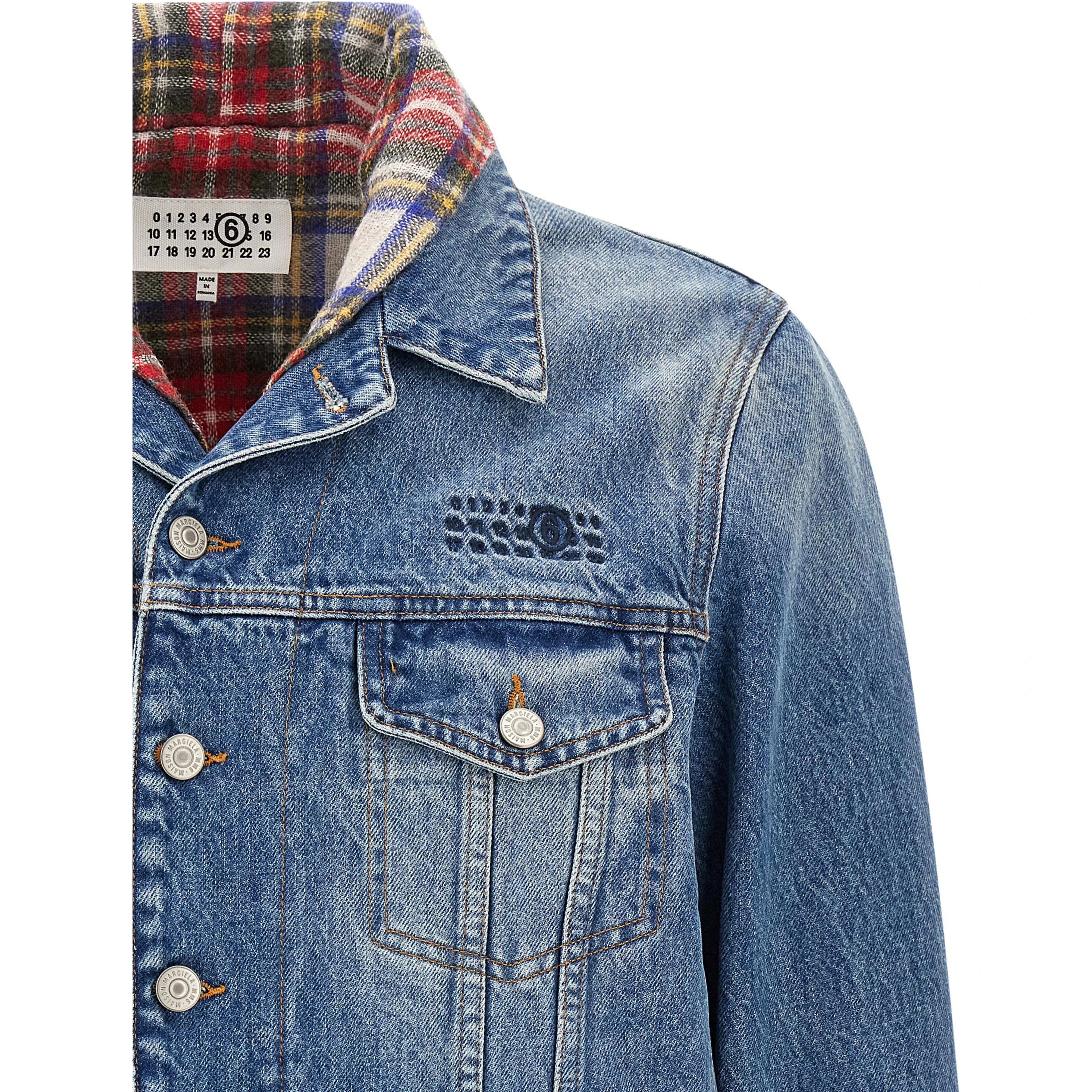 Blue Cotton Denim Jacket