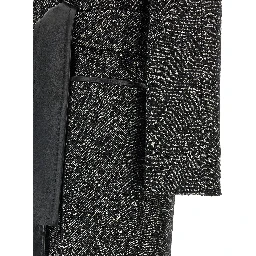 Bicolor Virgin Wool Coat