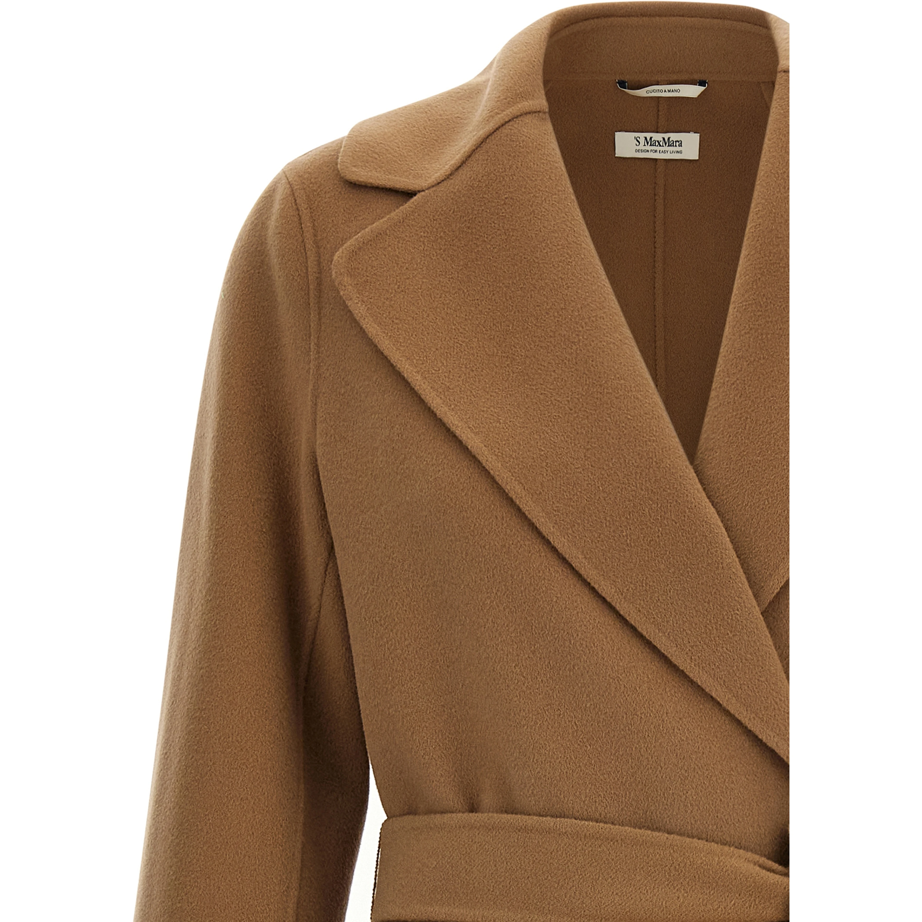 Beige Wool Coat