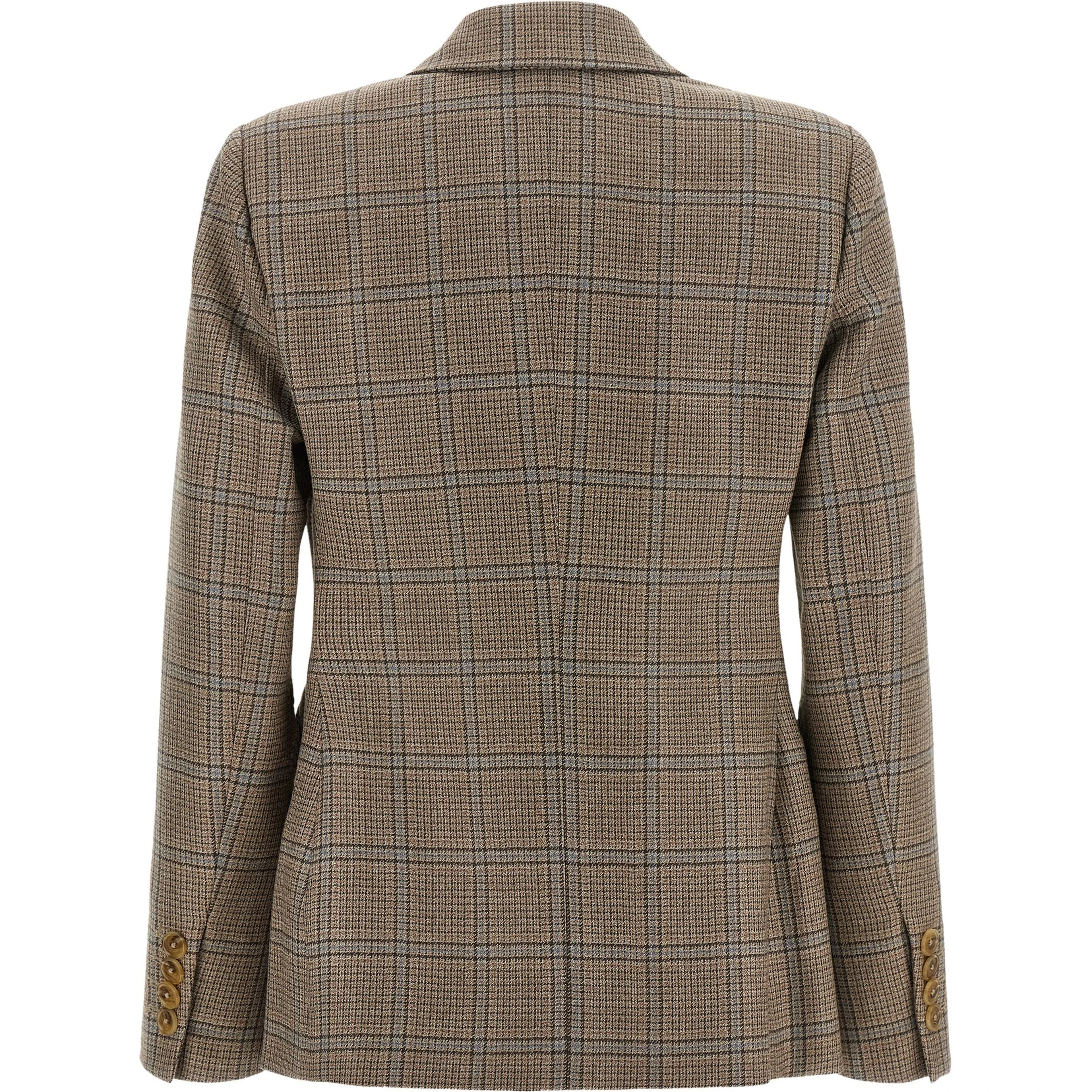 Beige Virgin Wool Blazer