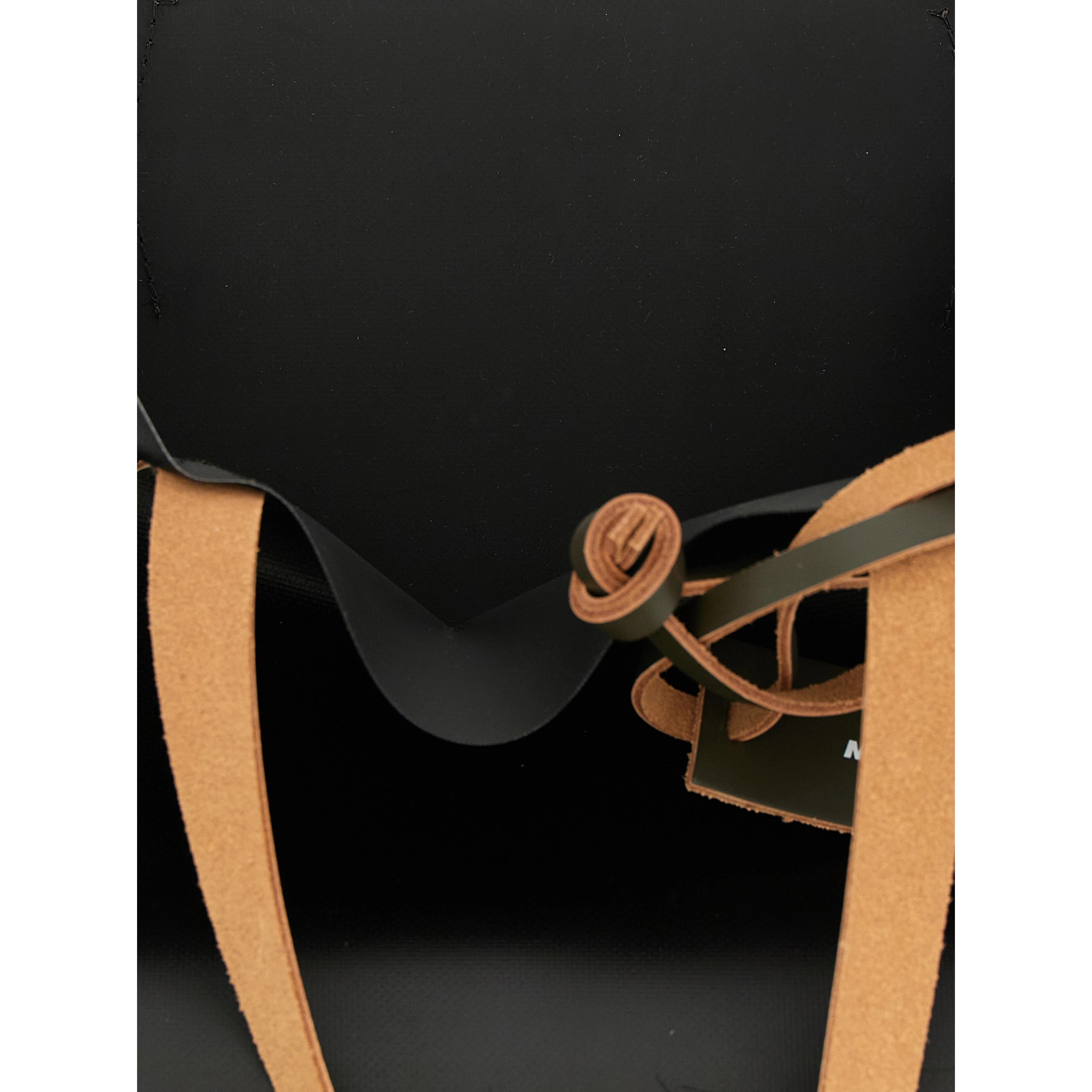 Black Polyester Tote Bag